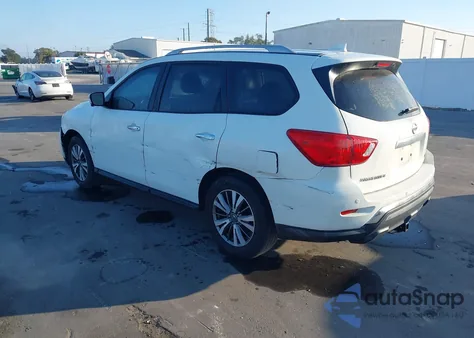 2020 Nissan Pathfinder Sl 2Wd из США, поврежденный, VIN 5N1DR2CN6LC586020